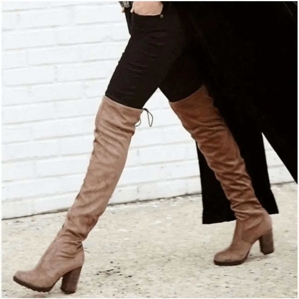 NWOB FREE PEOPLE North Star Over The Knee Boot Size 37 (US 6.5)